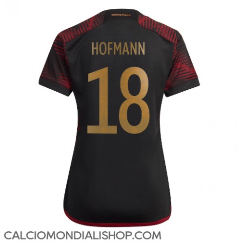 Maglie da calcio Germania Jonas Hofmann #18 Seconda Maglia Femminile Mondiali 2022 Manica Corta